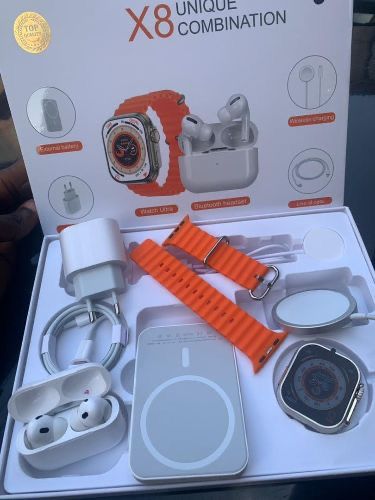 Reloj Smart Watch en combo x8 Power Bank
