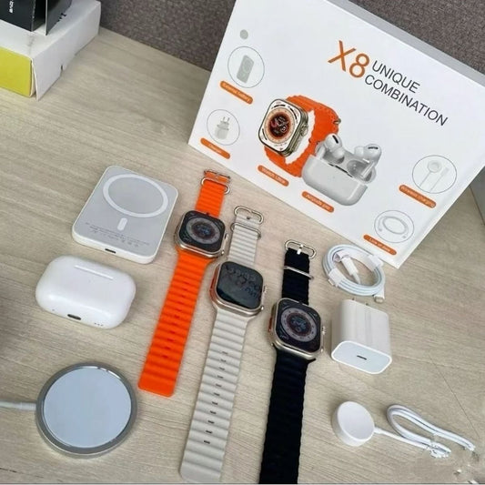 Reloj Smart Watch en combo x8 Power Bank