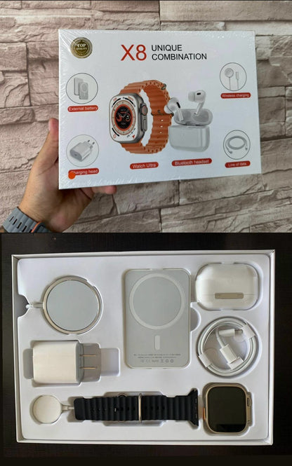 Reloj Smart Watch en combo x8 Power Bank